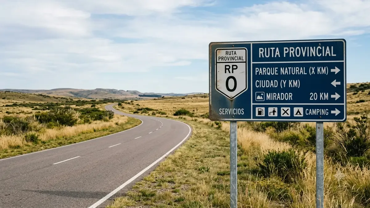 Ruta entre Gualeguaychu y Colon